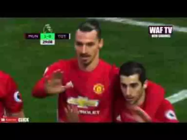 Video: Manchester United 1 – 0 Tottenham Hotspur (Premier League) 2017/18